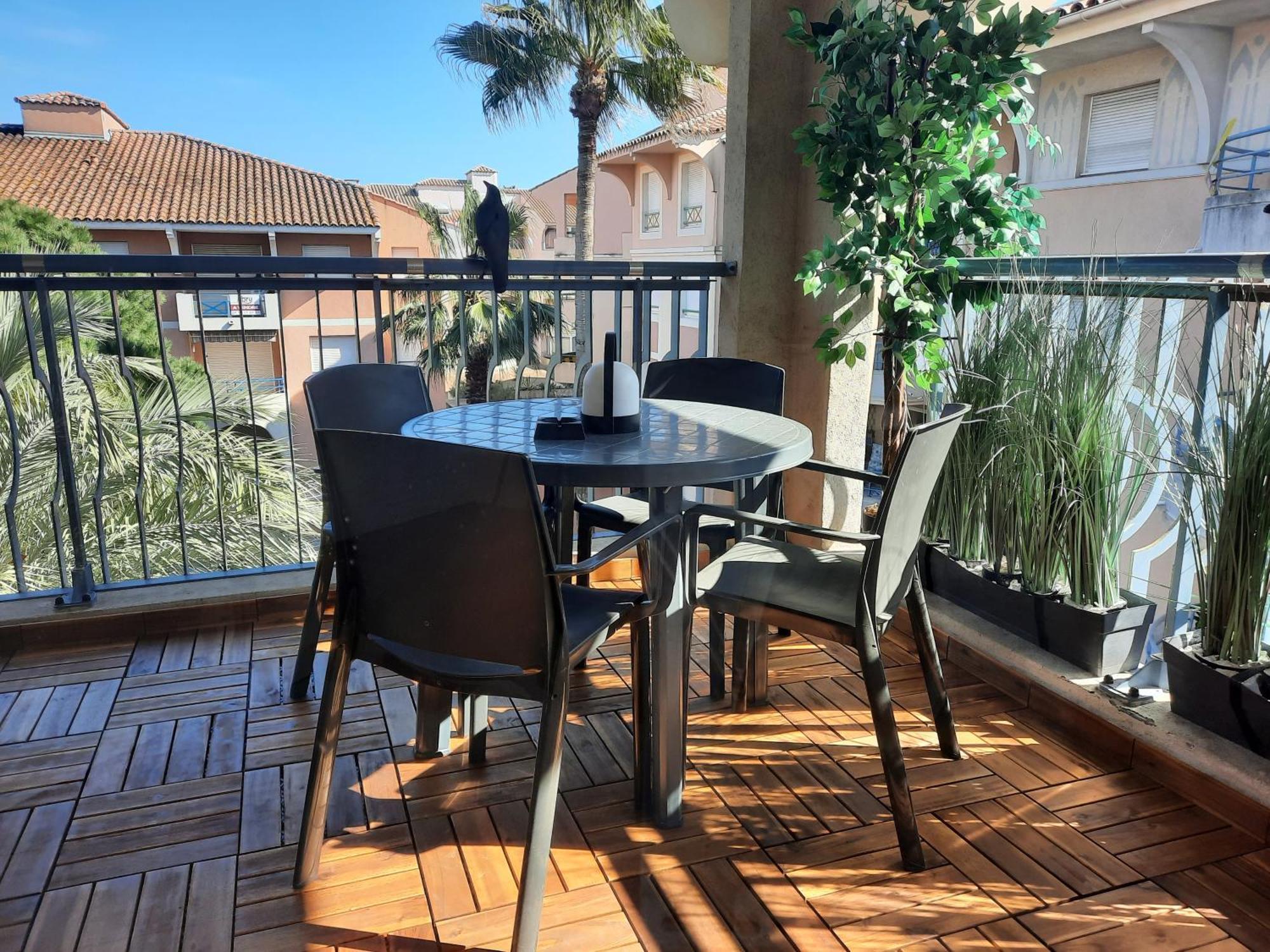 Coeur Marina Climatise Terrasse Parking Appartement Fréjus Buitenkant foto